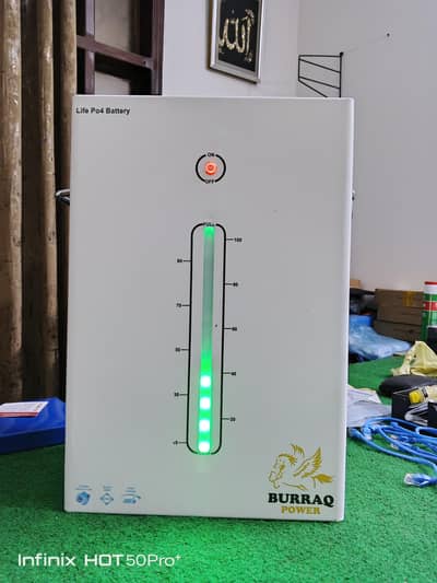 Burraq Power 24v 100ah Lithium Battery With Warranty