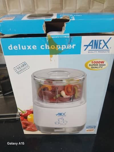 Anex Chopper AG 3057 1000W White color with box packing