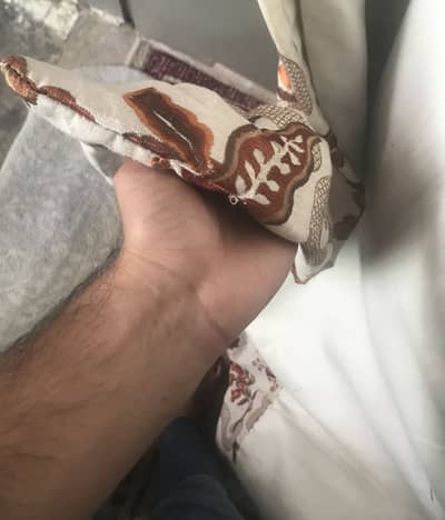 Elegant Flower Pattern Curtains - 4 Pieces Curtains - High Quality