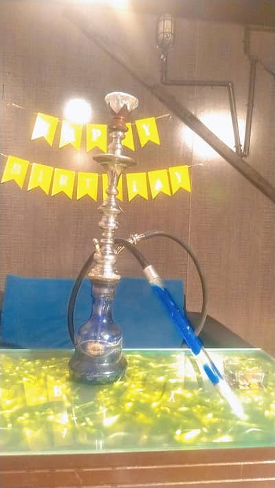 glass base with gel pipe