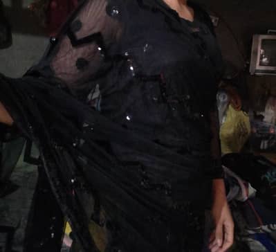 saree for girls/ a beautiful black saree for girls