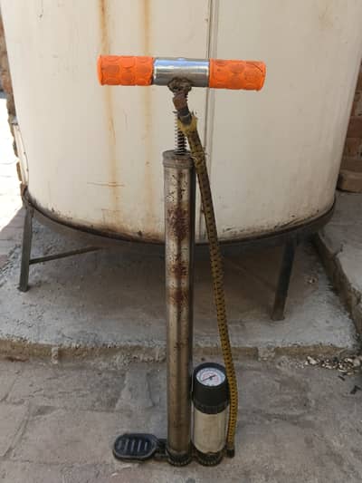 Old Manual Bicycle Air Pump