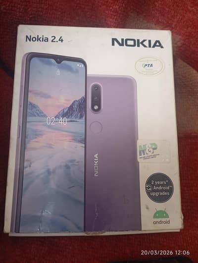 Nokia 2.4 with box