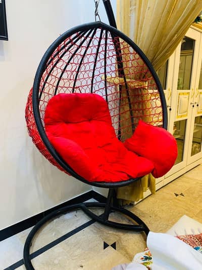 egg shape swing iron jhoola