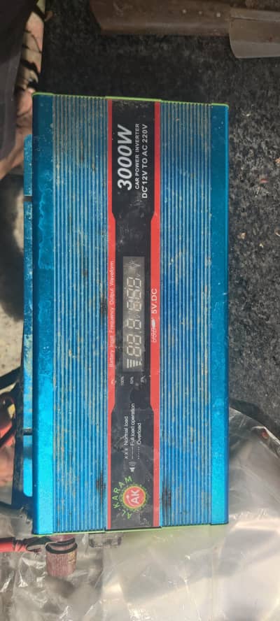 3000 watt car inverter contact number 0318477349