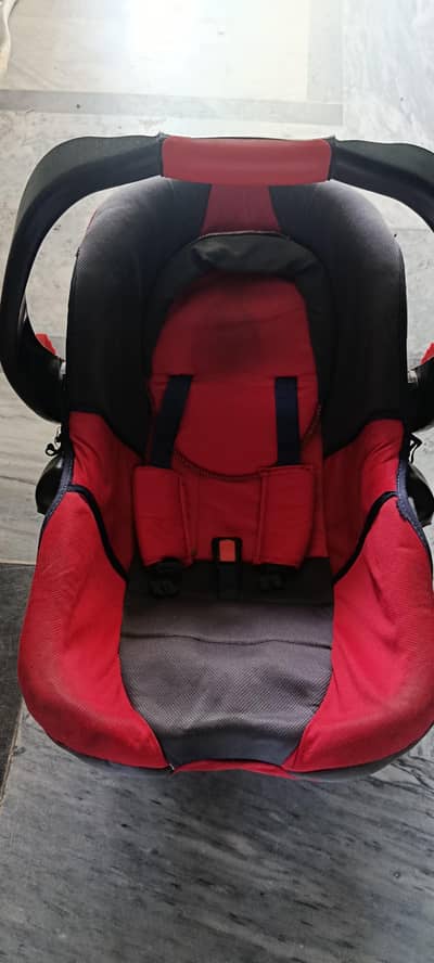 Jumbo Baby Carry Cot with Mosquito Net