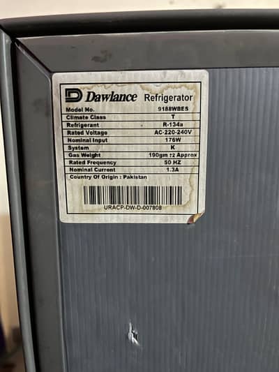 dawlance fridge