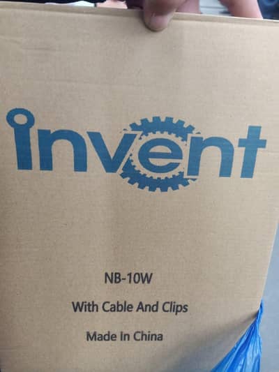 invent 10 watt solar panel