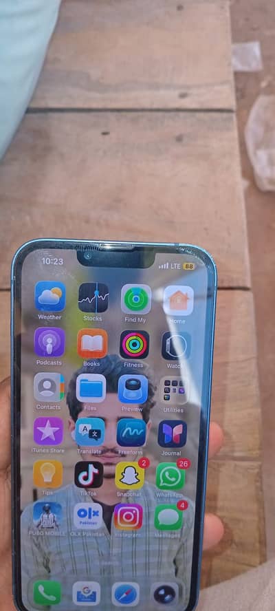 iPhone 13 LLA model 128 gb  2 month sim working