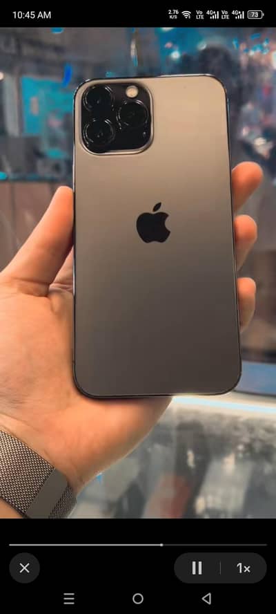  iPhone 13 Pro Max 128GB JV Black 10/10 Water Pack Battery 89%