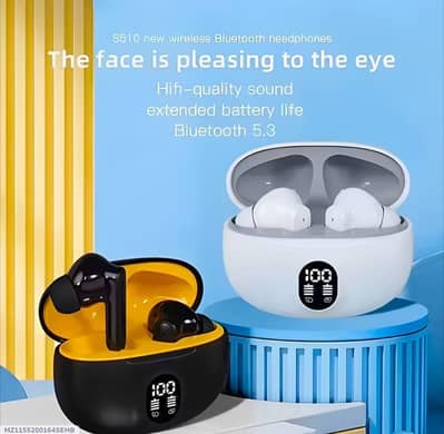 TWS Gaming Earbuds Bluetooth 5.3 | Noise Cancellation | LED Display