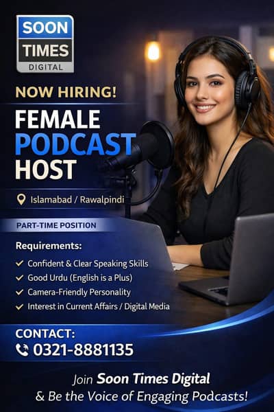 Podcast Female Host and Video Editor