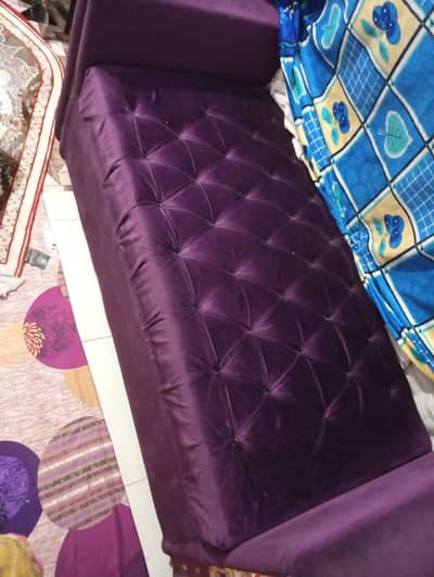 purple storage sofa ottoman