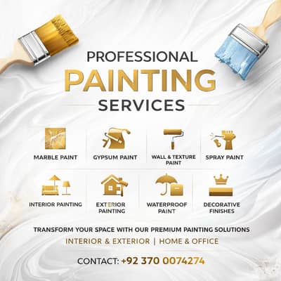 paint services, Marble Paint, Gypsum Ceiling Paint Designs, wall paint