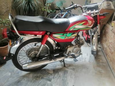 Honda CD 70 2022 Punjab Num Bio Available