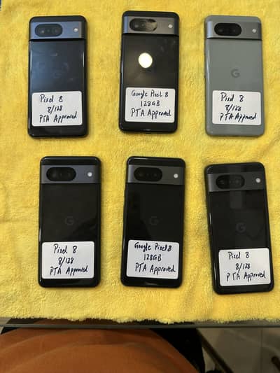 Google Pixel 8 8/128Gb Dual Sim Pta Approved Waterpacked Stock