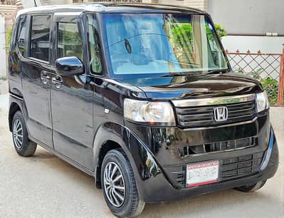 HONDA N BOX G PUSH START 660CC BEIGE ROOM JAPANESE {PRESENTABLE CAR}