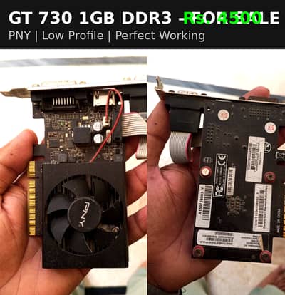 GT 730 1GB DDR3 PNY – Low Profile | Perfect Working