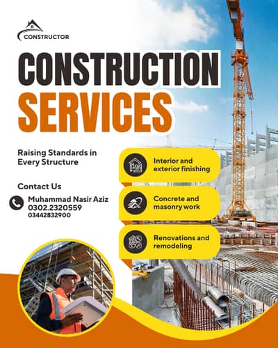 Construction Service,Industrial,Commercial Building,House Renovatio