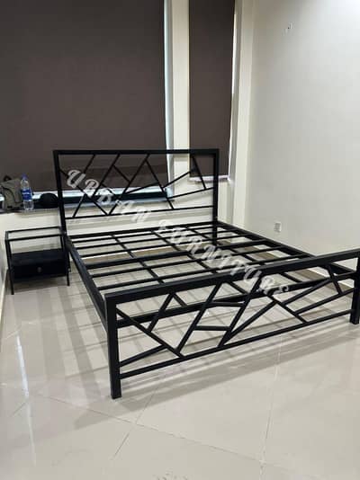 Iron bed / iron dressing side table / Double bed /single bed/Furniture