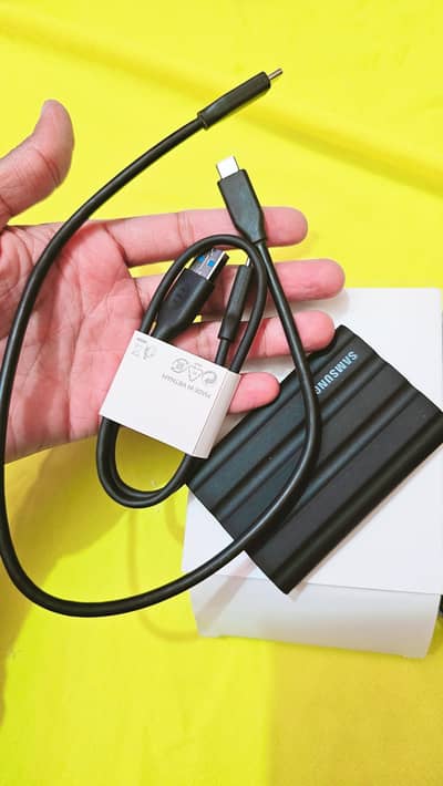 Samsung T7 Shield 1TB Portable SSD - Brand New Condition (10/10)