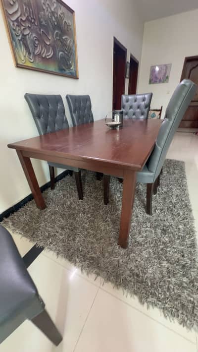 Solid dining set for sale