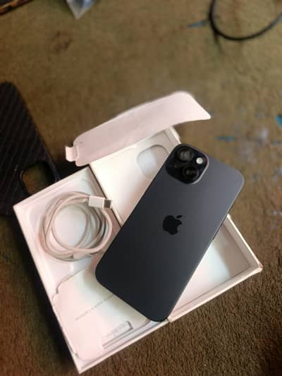 I phone 15 full box 128gb jv