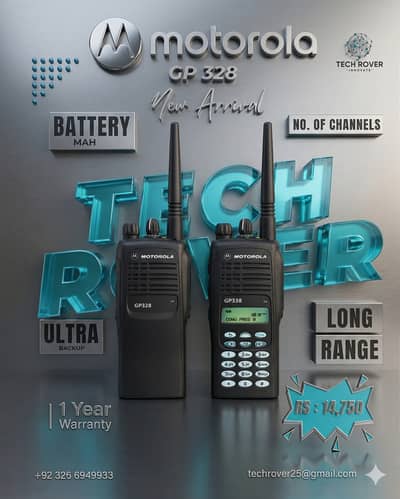 Walkie talkie ,Motorola, kenwood Wirless Set | Motrola GP 328