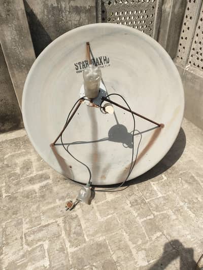 complete dishanteena, lnb, cable,receiver