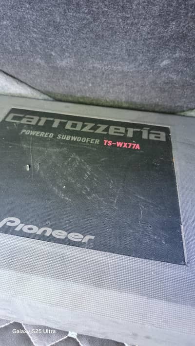 Car subwoofer Carrozzeria wx77a made in japan