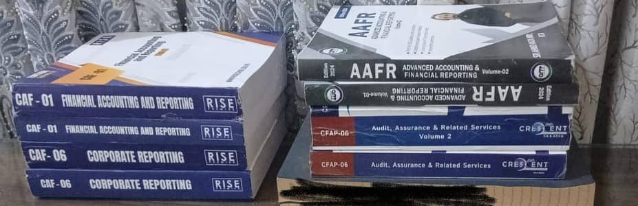 CA, CAF, CA Final books