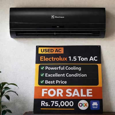 Electrolux 1.5 Ton AC,Powerful Cooling,Excellent Condition,Best Price