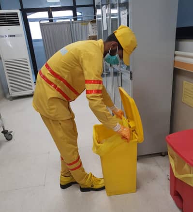 Hospital waste Collector / waste Handler  /  Vehicle Helper