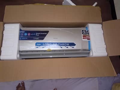 Haier 1.5 ton . 17 days use only  Condition 10/10 Warranty available