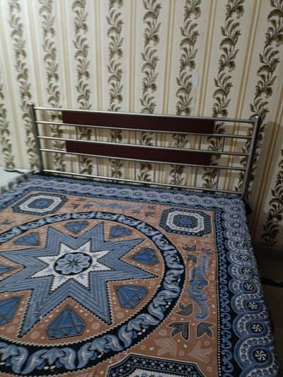 "STEEL DOUBLE BED FOR SALE"