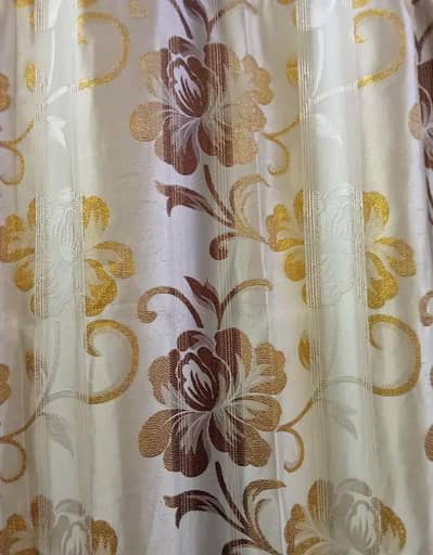 golden brown curtains 3_ piece