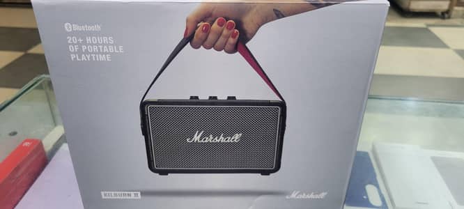 Marshall Kilburn II Portable Bluetooth Speaker.