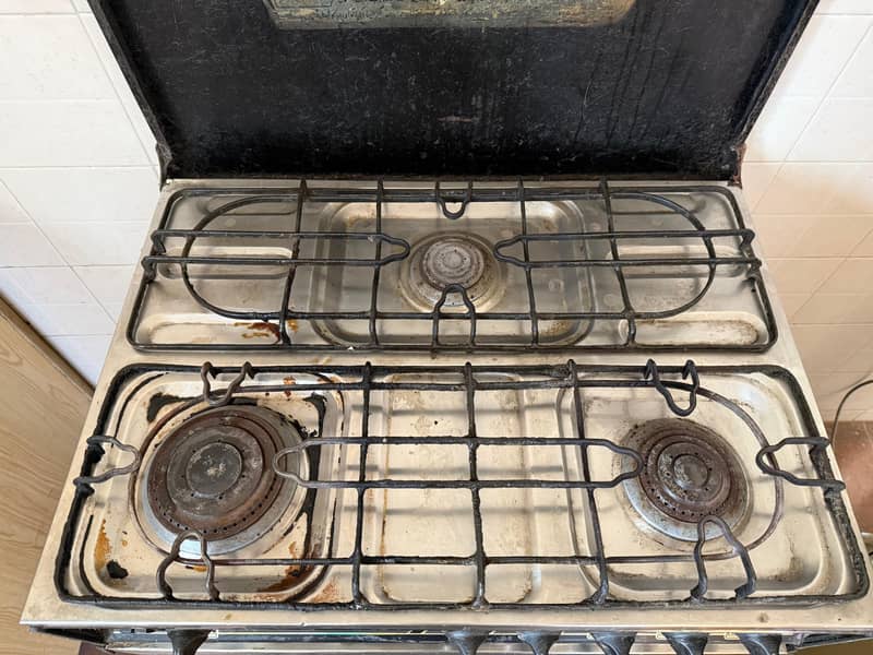 Digital flame cooking range 1