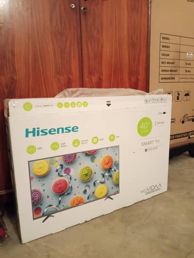 Hisense 40" SMart led