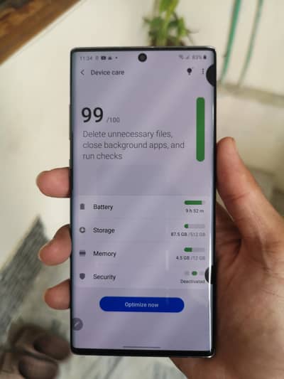 Samsung Note 10 Plus 5G 12/512GB dual sim non approved imei change