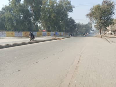 2 Marla Commercial Corner plot available for sale on main Muhammad pur road Sahiwal.