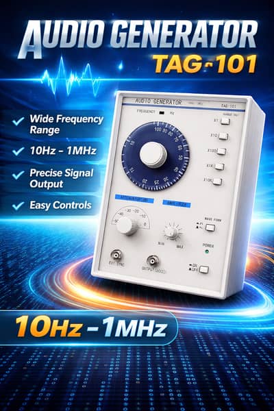 TAG-101 Audio Generator In Pakistan (10Hz – 1MHz)