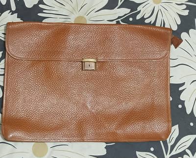 leather bag / sleeve / documents bag / laptop Bag