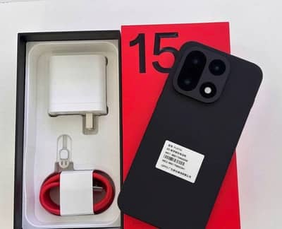 OnePlus 15 New Box Packed 12/256 Black,0/3/2/4/8/9/1/2/6/6/3