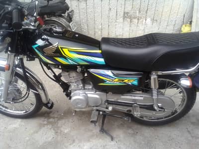 HONDA CG-125(Black)
