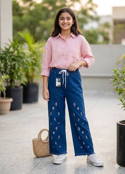 Jeans girl Palzoo pants