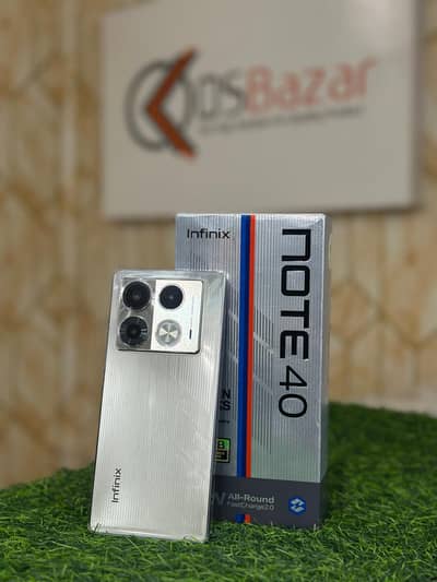 Infinix Note 40 8gb Ram 256gb Storage With Box & Original Charger