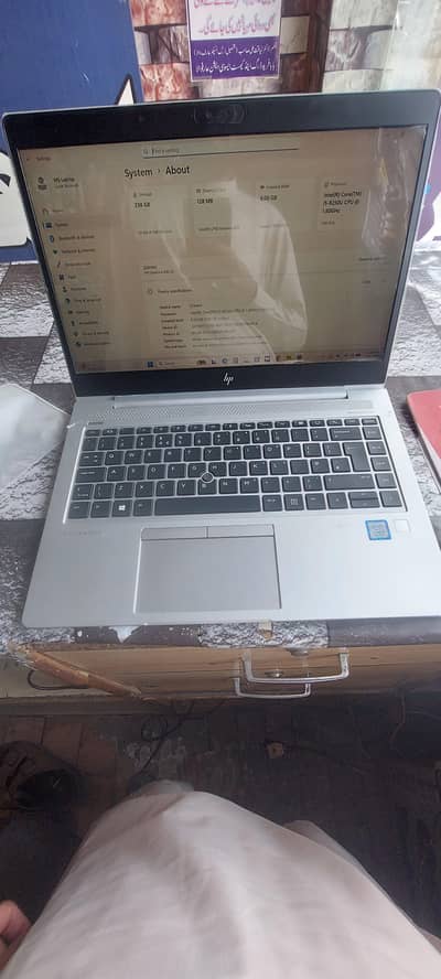 HP elitibook corei5 8th gen 840 g5 8gb ram 256 gb storage for sale