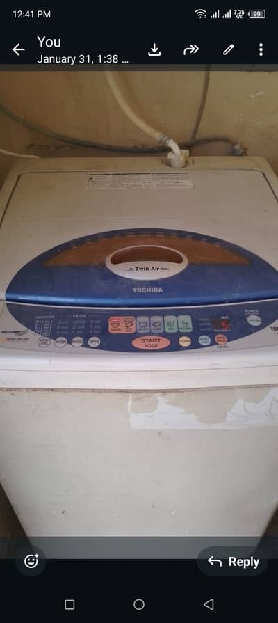 Toshiba Automatic washing machine
