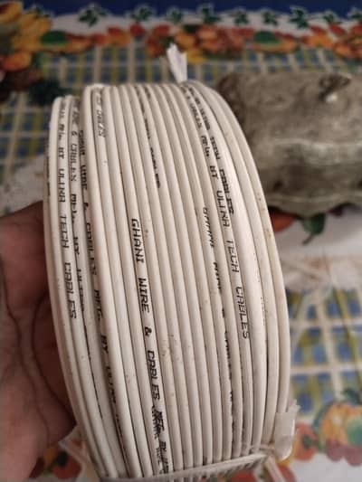 Electric Copper Wires Coils (Red, White, Black) – High Quality